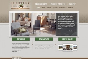 Huntley Design Build Website