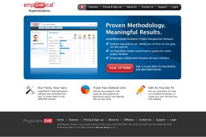 empEHRical eCommerce Web Site